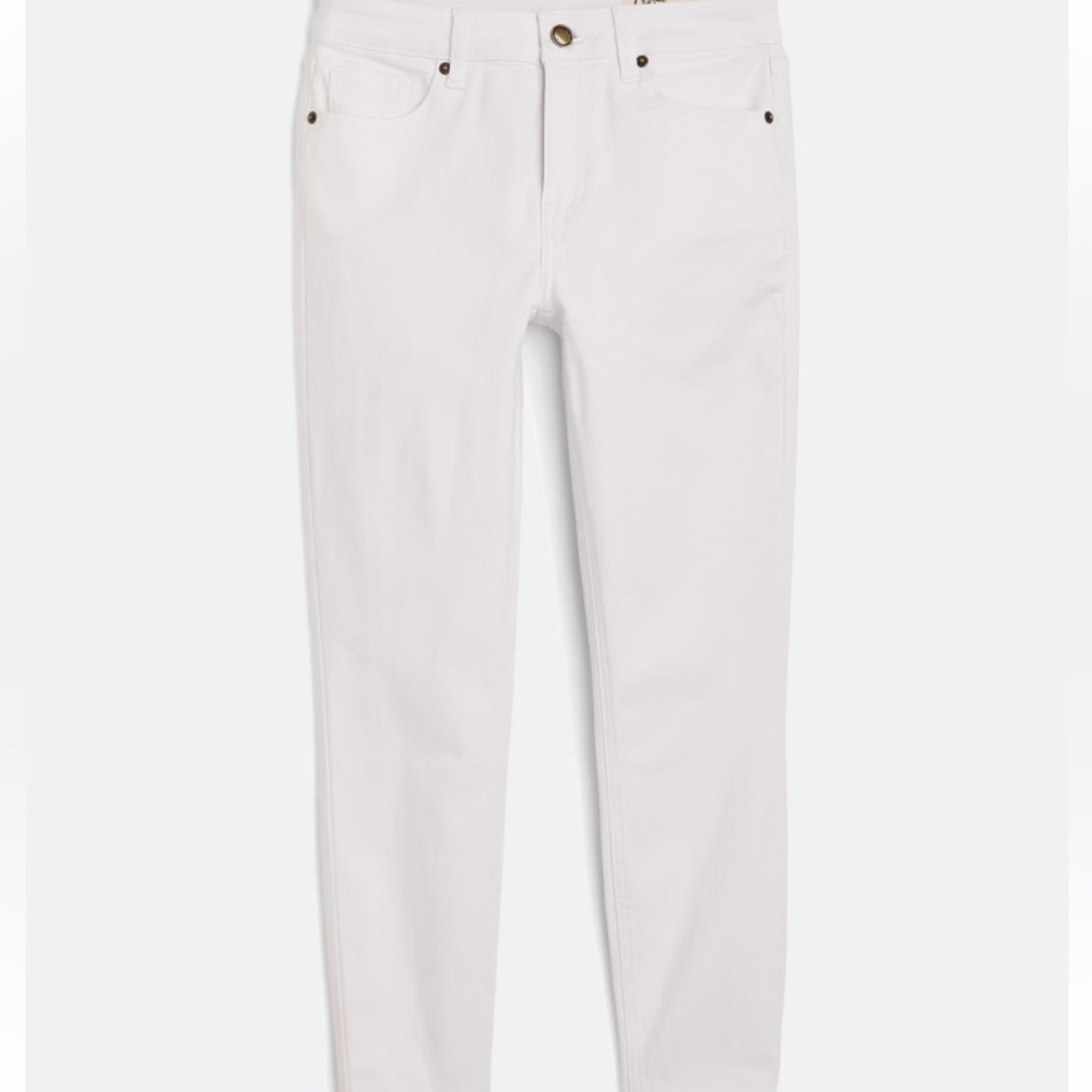 Pistola White Skinny Jeans Ankle-Length